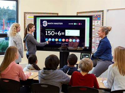 interactive screen for education